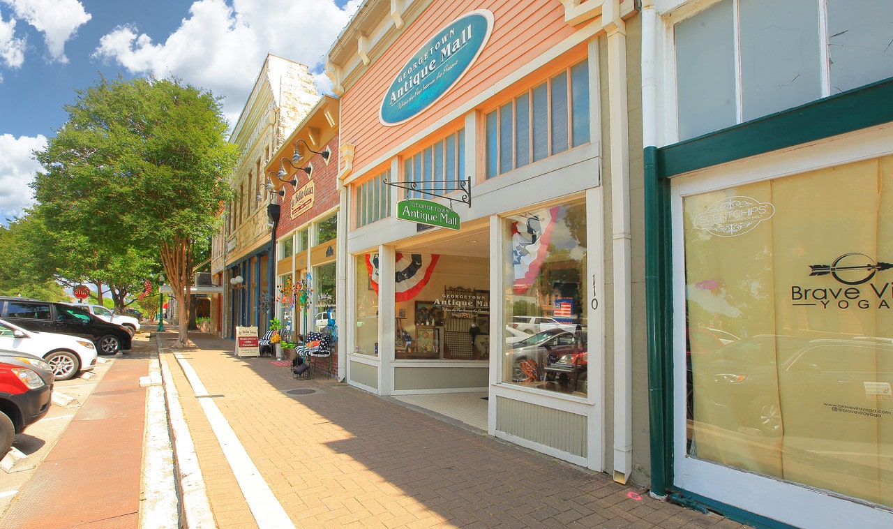 Shops in Georgetown Shops in Georgetown