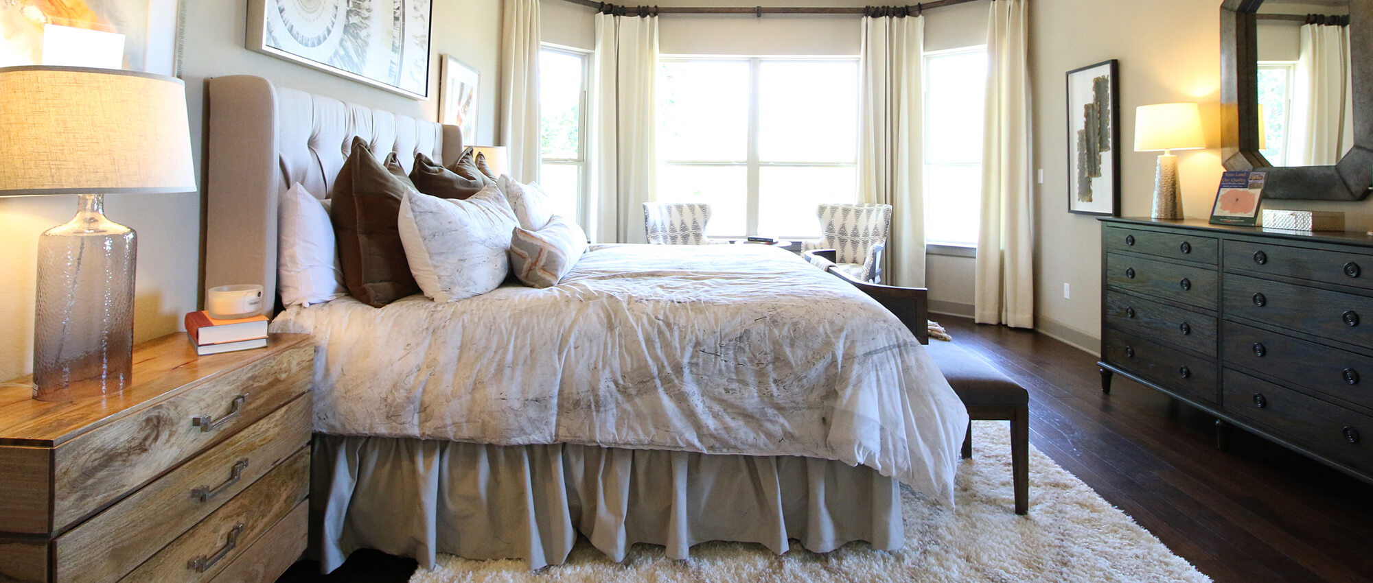 Model Home Bedroom