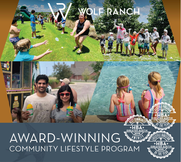 Explore Wolf Ranch’s Award-Winning Community Lifestyle Program