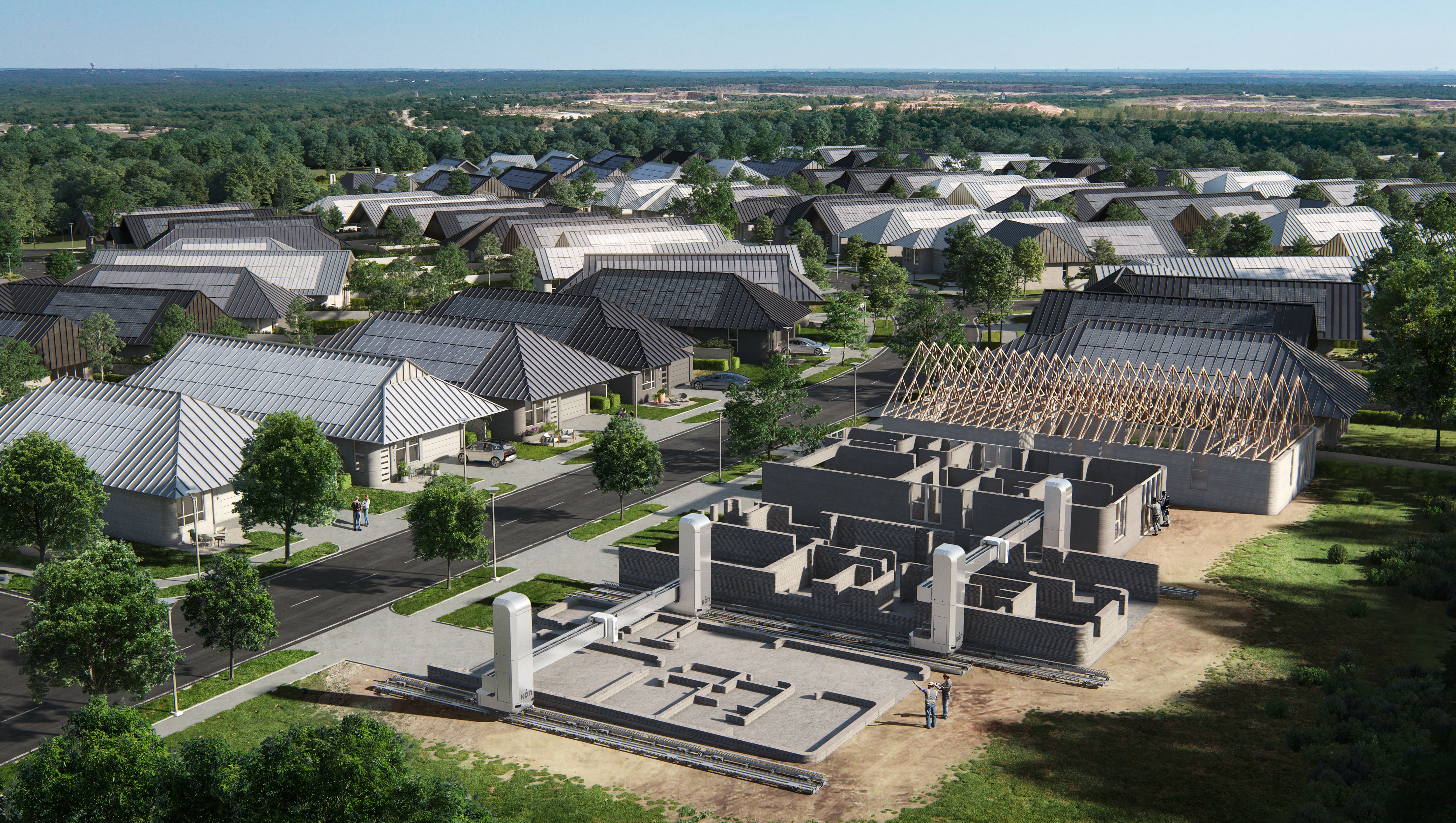 Learn More about the 3D Printed Homes Coming to Wolf Ranch in 2023