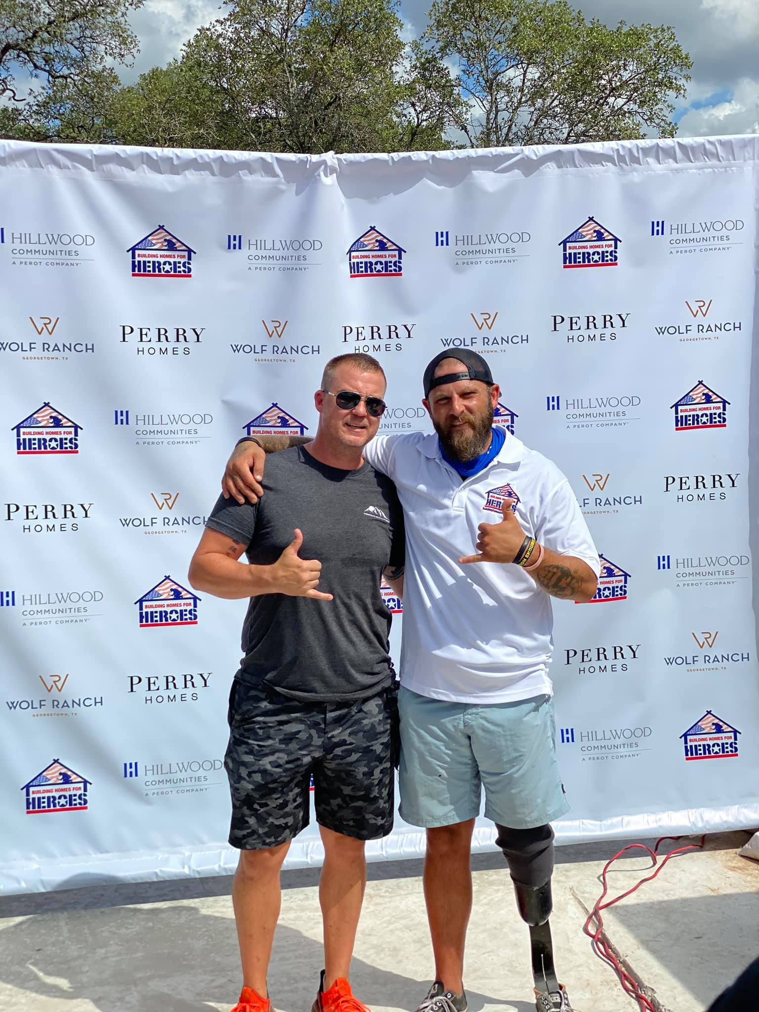Hillwood, Wolf Legacy LP, and Perry Homes Give Veteran a New Home 
