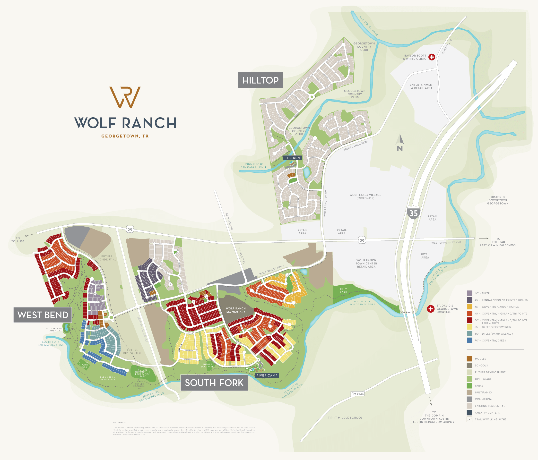 Wolf Ranch Site Plan